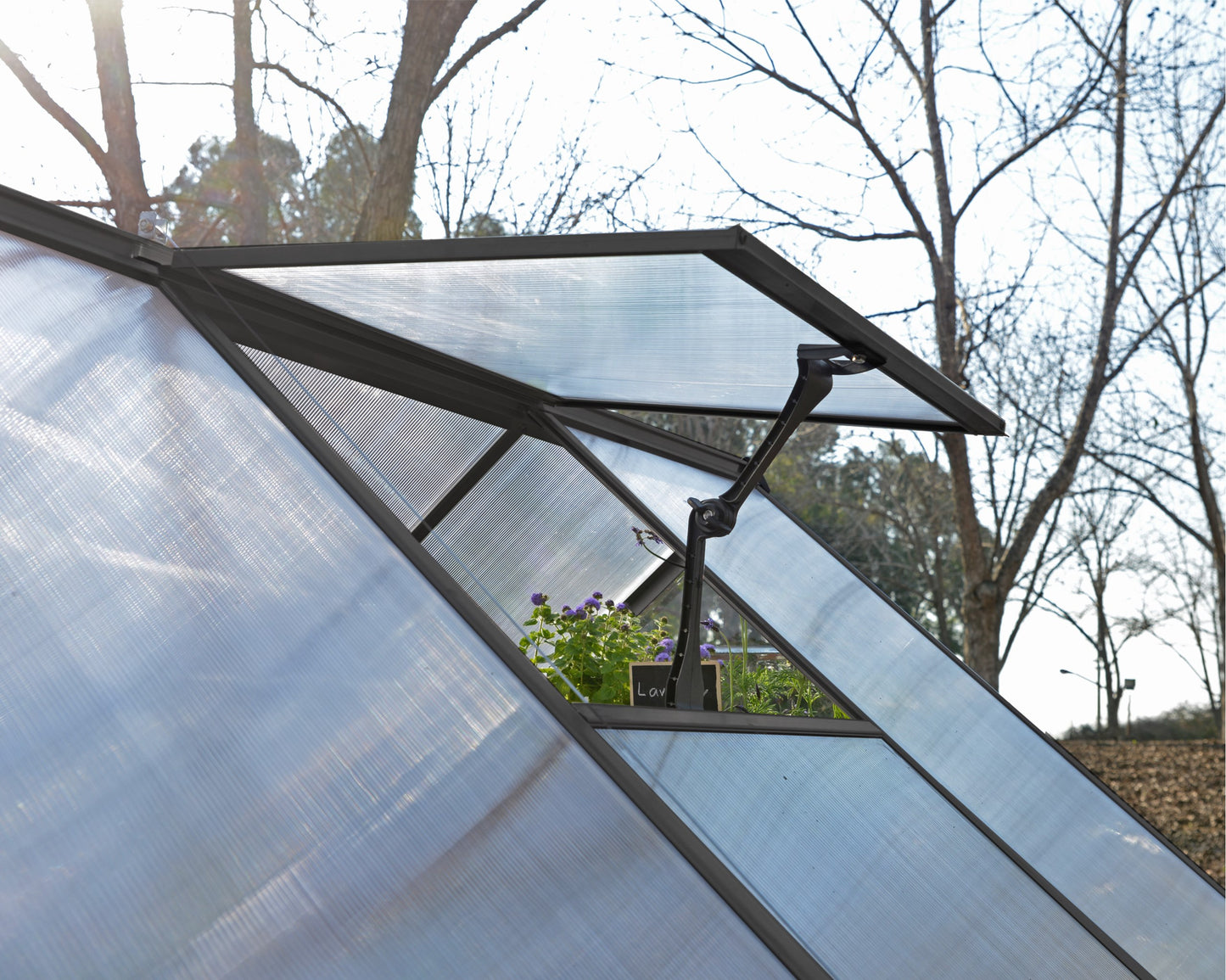 Mythos Växthus 5,7 kvm Grå