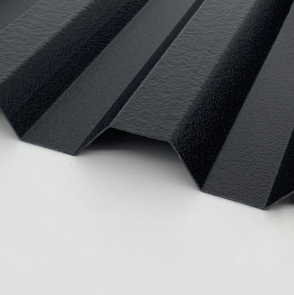 ReNew Korrugerad Plast 76/18 Svart L:3500 B:1040mm