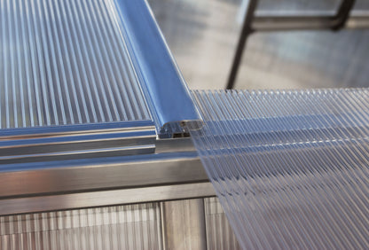 Mythos Växthus 5,7 kvm Silver