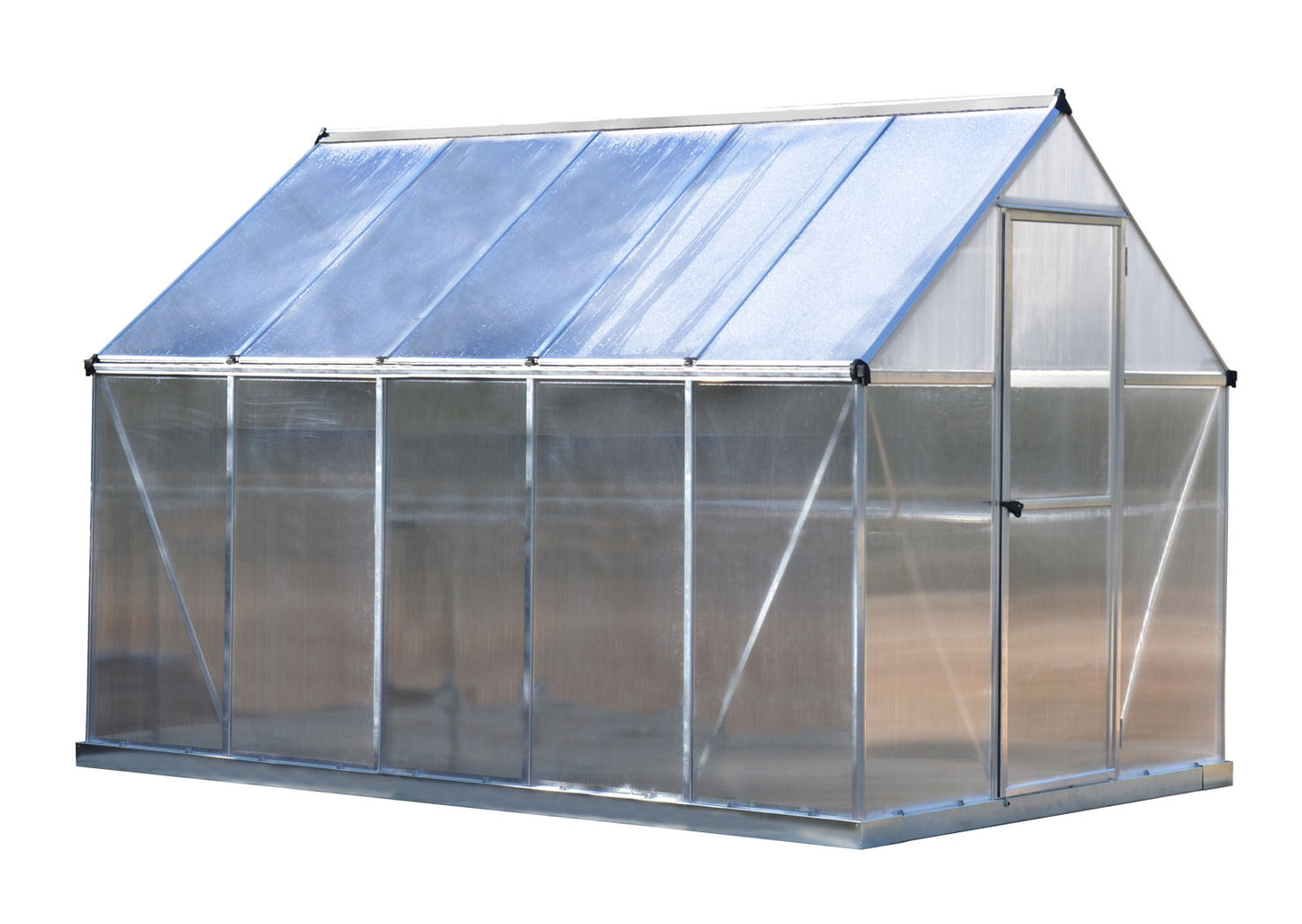 Mythos Växthus 5,7 kvm Silver