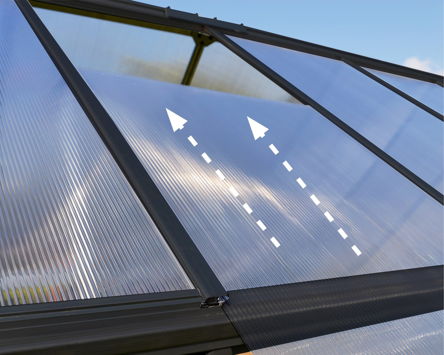 Mythos Växthus 5,7 kvm Grå