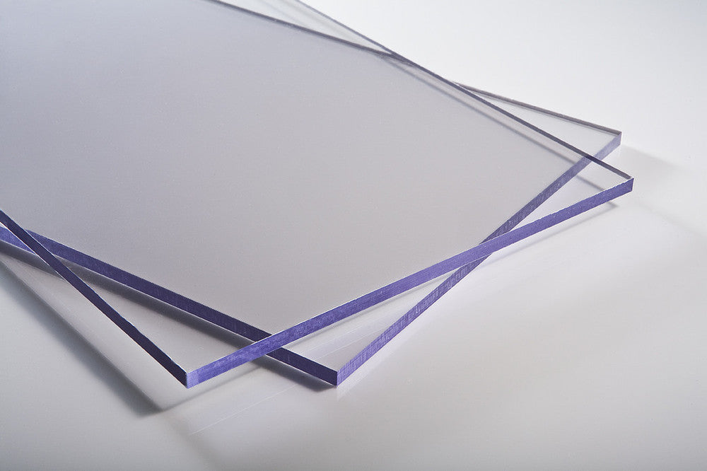 Polykarbonatskiva klar 2050 x 1250 - 2 mm