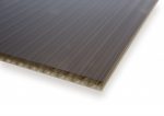 Multiglas Kanalplast 16 mm Rök