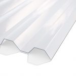 Suntuf Korrugerad Plast 76/18 Klar