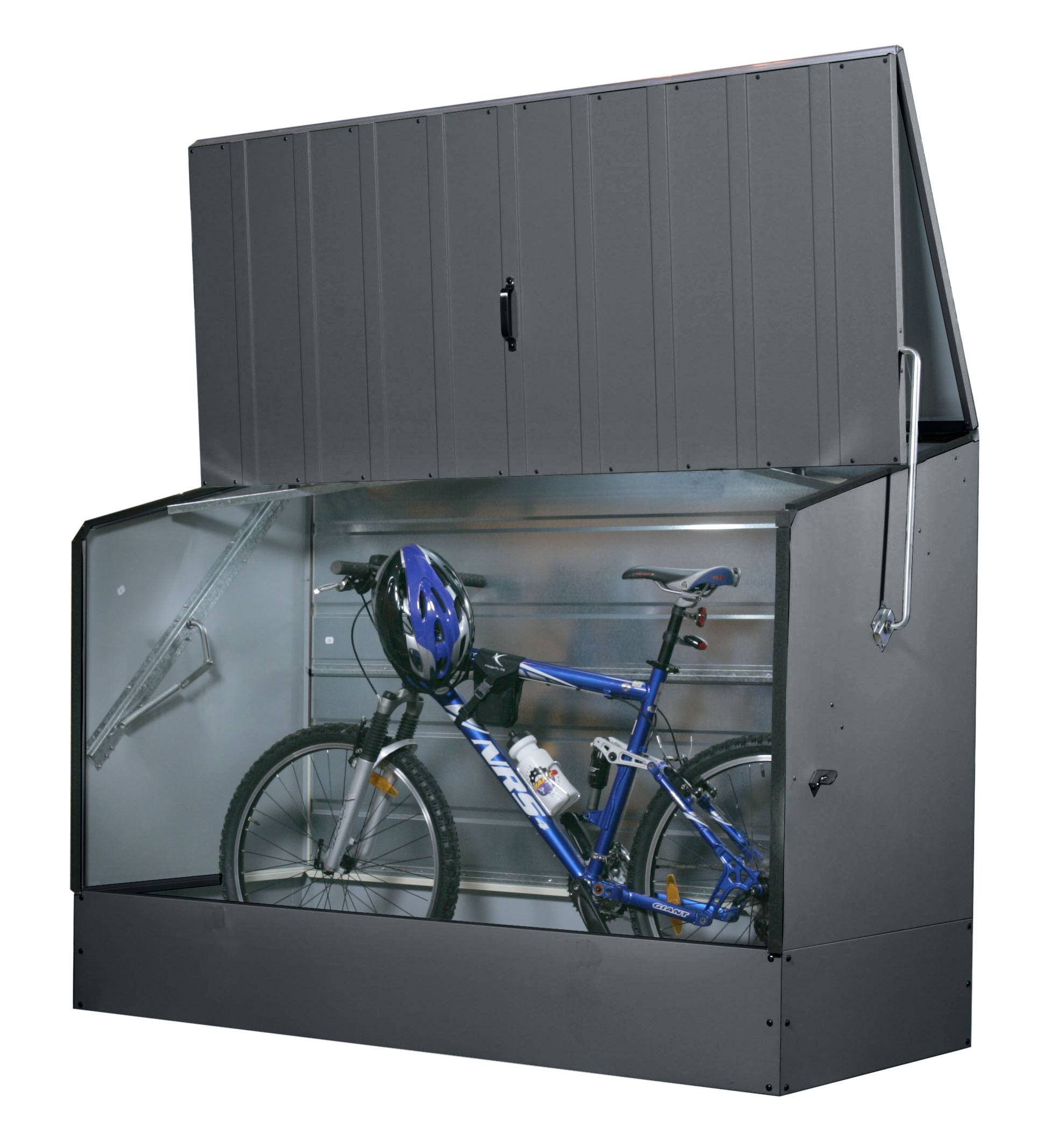 1214 Bicyclestore Förvaringsbox Golv Antracit - Bild 1