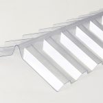 Suntuf Taknock Korrugerad Plast 76/18 Klar L: 1270 mm