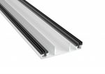 Profilunderdel Mitt Plasttak 32 mm Vit Alu