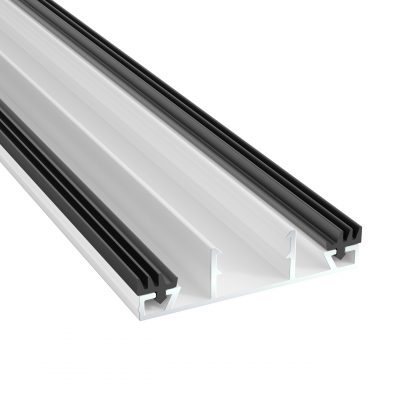 Profilunderdel Mitt Plasttak 32 mm Vit Alu