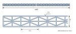 Multiglas Kanalplast 10 mm Opalvit - Bild 2
