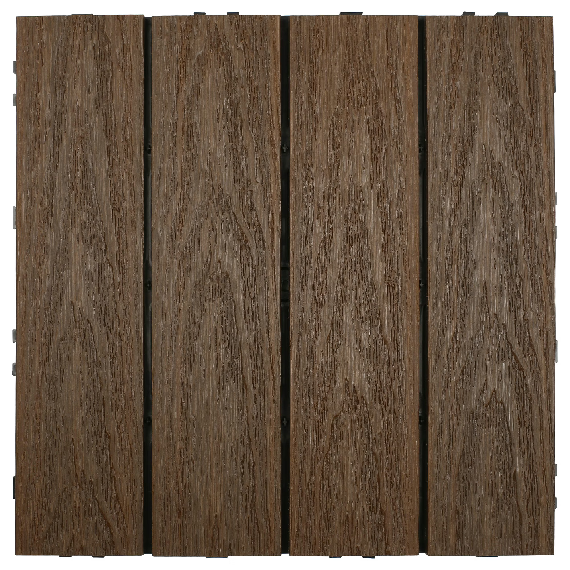 lh00001230_gop_woodlon_golvplattor_brown-01 Woodlon Golvplattor Träkomposit Brown 4-pack 300x300x22,2 mm - Bild 1