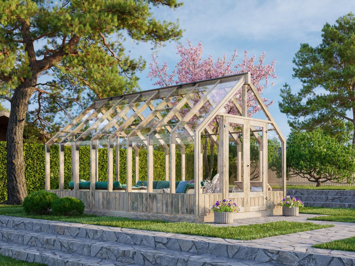 1_Palmako_pavilion_Emilia_13.8_m2_GYVPI_wb Växthus Palmako Emilia 14,5 m² - Bild 1