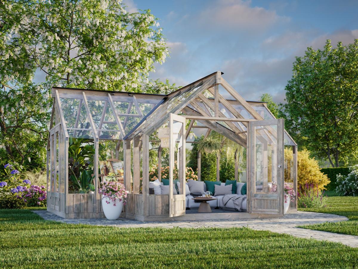 1_Palmako_pavilion_Emilia_19.1_m2_GYVPI_wb Växthus Palmako Emilia 19,9 m² - Bild 1