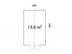 Växthus Palmako Emilia 14,5 m² - Bild 7